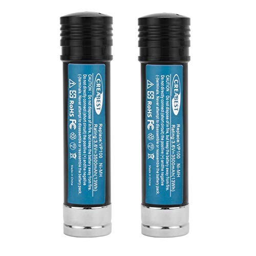 CREABEST---Batería-de-repuesto-Ni-MH-de-3,6-V-y-3500-mAh-para-herramientas-eléctricas-Black-&-Decker-Versapak-VP100,-VP100C,-VP105,-VP105C,-VP110,-VP110C-y-VP143-(paquete-de-2)