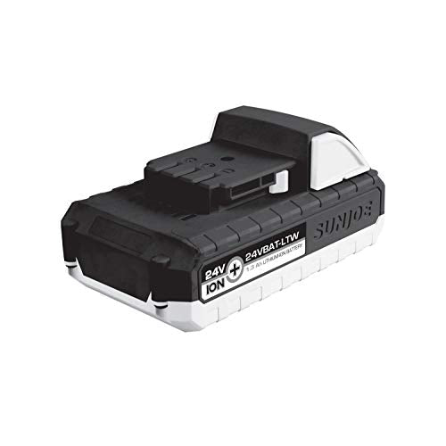 Batería-de-iones-de-litio-EcoSharp-Pro-24VBAT-LTW-certificada-auténtica-de-Snow-Joe,-24-voltios,-1,3-Ah