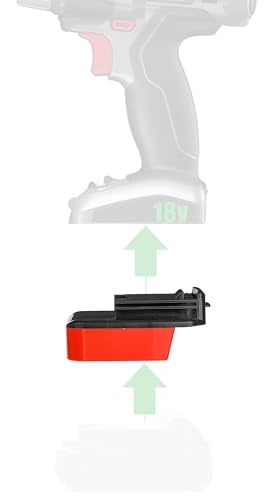 1x-Adaptador-de-actualización-para-herramientas-inalámbricas-Porter-Cable-antiguas-de-18-V-(no-20-V-máx.)-compatibles-con-baterías-de-litio-Milwaukee-M18-Red-(solo-adaptador)