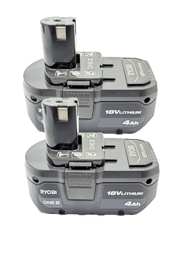 Batería-de-iones-de-litio-RYOBI-ONE+-de-18-voltios-y-4,0-Ah-de-alta-capacidad-(paquete-de-2)