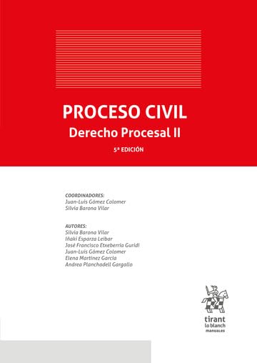 Libro: Proceso Civil. Derecho Procesal II 5ª Edición