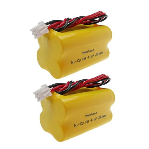 Batería-de-Ni-Cd-NEAFAZA-BL93NC487-de-4,8-V-y-700-mAh,-compatible-con-Emergi-Lite-MAG93NC487,-Exit-Light-Co-BAA-48R-BAA48R,-Interstate-NIC0186,-Dantona-Custom-43,-OSI-OSA-126-BL93NC484-BL93NC485-(paquete-de-2)