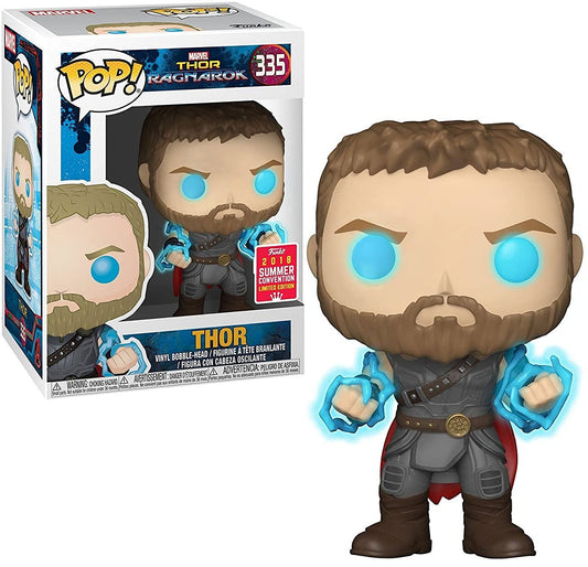 Funko "POP Marvel: Thor Ragnarok Thor with Odin Force Collectible Figura, Multicolor 30754