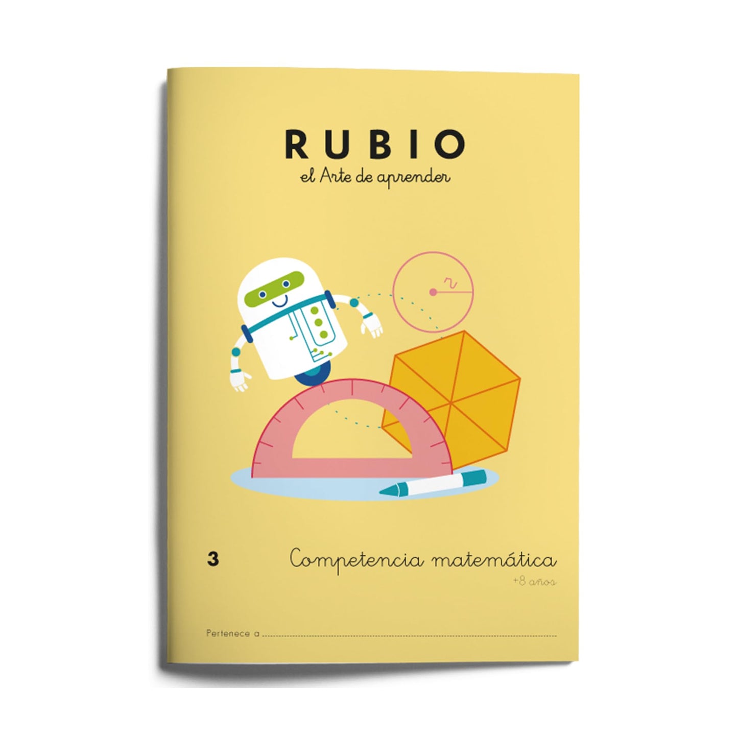 3 Competencia matemática RUBIO | +8 años | Perímetro y área de polígonos, el reloj, multiplicación y división.