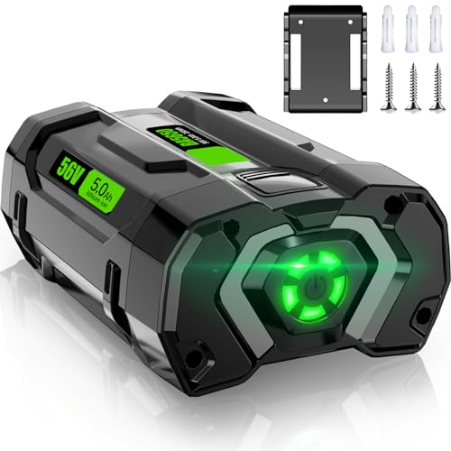 DSANKE-56V-5.0Ah-Reemplazo-para-batería-EGO-56V-BA2800-BA2800T-BA4200-BA1400-Compatible-con-ST1502LB-CS1604-LB4800-LB6504-LB5804-HT2400-Herramientas-eléctricas-de-56V,-para-batería-EGO-56V-Power+-y-soporte-de-batería