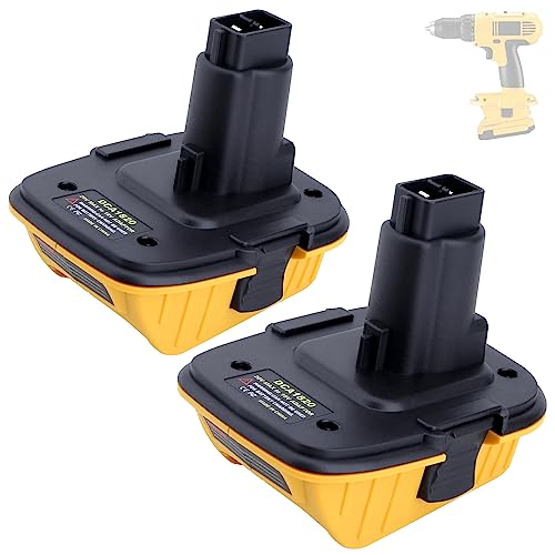 Adaptador-Kotoate-DCA1820-(paquete-de-2)-compatible-con-baterías-Dewalt-20-V-MAX-a-baterías-XRP-de-18-V.-Adaptador-de-batería-de-18-V-a-20-V-compatible-con-herramientas-Dewalt-NiCad-de-18-V.