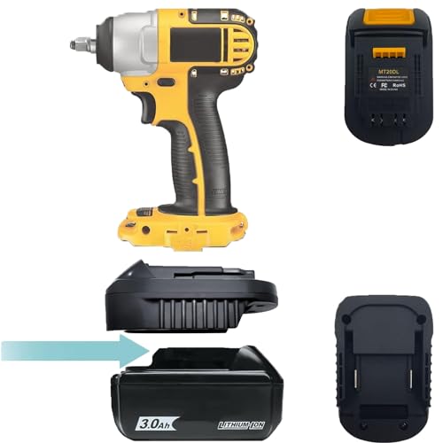Adaptador-de-batería-URUN-MT20DL-para-Makita-de-18-V-y-herramientas-de-iones-de-litio-DeWalt-de-18-V/20-V.-Compatible-con-herramientas-inalámbricas-DeWalt-de-18-V/20-V-máx.
