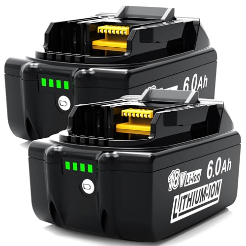 Batería-de-repuesto-Leyootoolelec-para-Makita-de-18-V:-2-paquetes-de-baterías-de-iones-de-litio-de-6,0-Ah-compatibles-con-BL1860B,-BL1850B,-BL1840B,-BL1830B,-BL1815B,-BL1860,-BL1850-LXT-(con-herramientas-Makita-de-18-V)