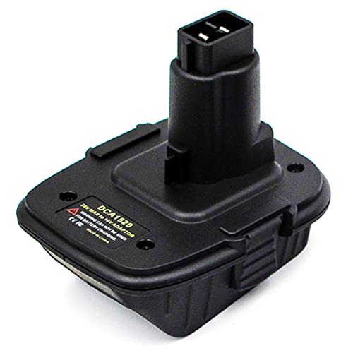 Adaptador-de-batería-DCA1820-de-repuesto-para-Dewalt-de-18-V-a-20-V.-Compatible-con-baterías-de-litio-Dewalt-de-20-V,-DCB203,-DCB206,-DCB207-y-XRP-de-18-V,-DC9099,-DC9098-y-DC9096.