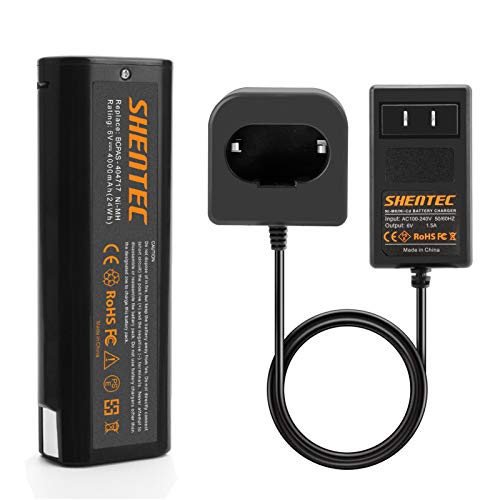 Batería-Shentec-de-Ni-MH-de-4000-mAh-y-6-V,-compatible-con-404717,-B20544E,-BCPAS-404717,-404400,-900400,-900420,-900600,-901000,-902000,-B20720,-CF-325,-IM200,-F18,-IM250,-IM250A-(incluye-cargador).
