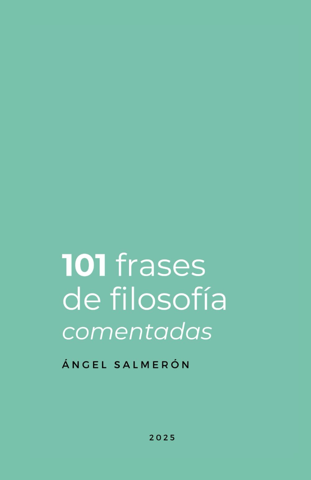 Libro: 101 frases de filosofía comentadas