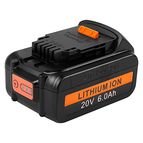 Batería-de-litio-de-repuesto-Labtec-DCB206-de-20-V-y-6-Ah-para-DeWalt