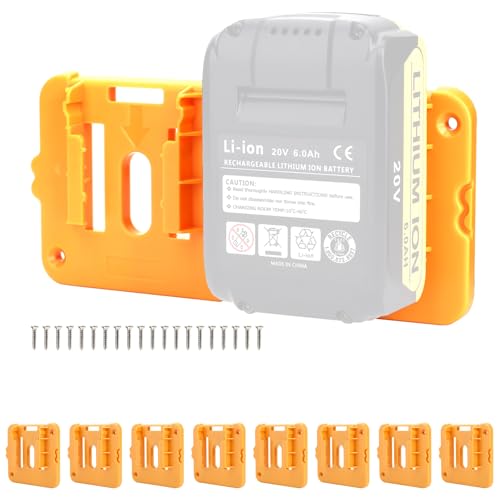 Tulepowceeng---Paquete-de-10-soportes-para-batería-Dewalt-de-20-V,-soporte-de-pared-con-20-tornillos-para-baterías-de-20-V-(1,5-Ah,-2,0-Ah,-2,5-Ah,-3,0-Ah,-4,0-Ah,-5,0-Ah,-6,0-Ah,-8,0-Ah-y-9,0-Ah)
