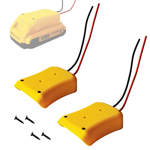 Adaptador-de-batería-SKCMOX-Power-Wheels-compatible-con-conector-de-batería-DeWalt-de-20-V-con-cables-de-12-AWG-(paquete-de-2)