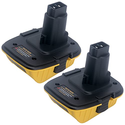 Adaptador-Biswaye-DCA1820-(paquete-de-2)-para-baterías-DEWALT-de-18-V-a-20-V.-Compatible-con-baterías-Dewalt-de-20-V-(DCB206,-DCB201,-DCB609)-a-baterías-XRP-de-18-V-(DC9096,-DC9098,-DW9096-y-DW9099).