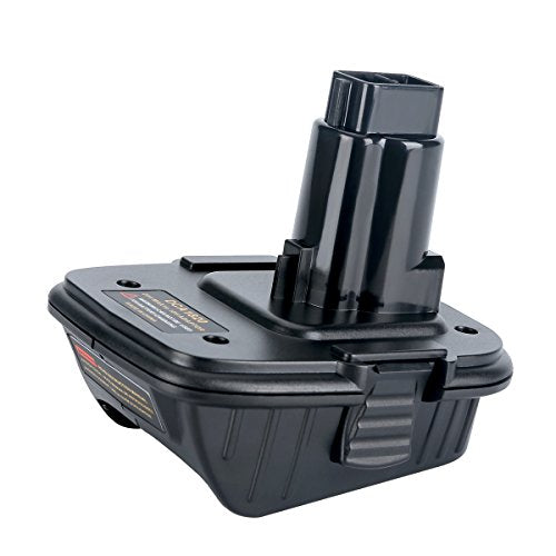 Adaptador-Biswaye-DCA1820-de-18-V-a-20-V-compatible-con-Dewalt,-compatible-con-batería-de-litio-Dewalt-de-20-V-DCB206-DCB207-a-batería-XRP-NiCad-NiMh-de-18-V-DC9096-DW9096-DC9098-DC9099-DW9099