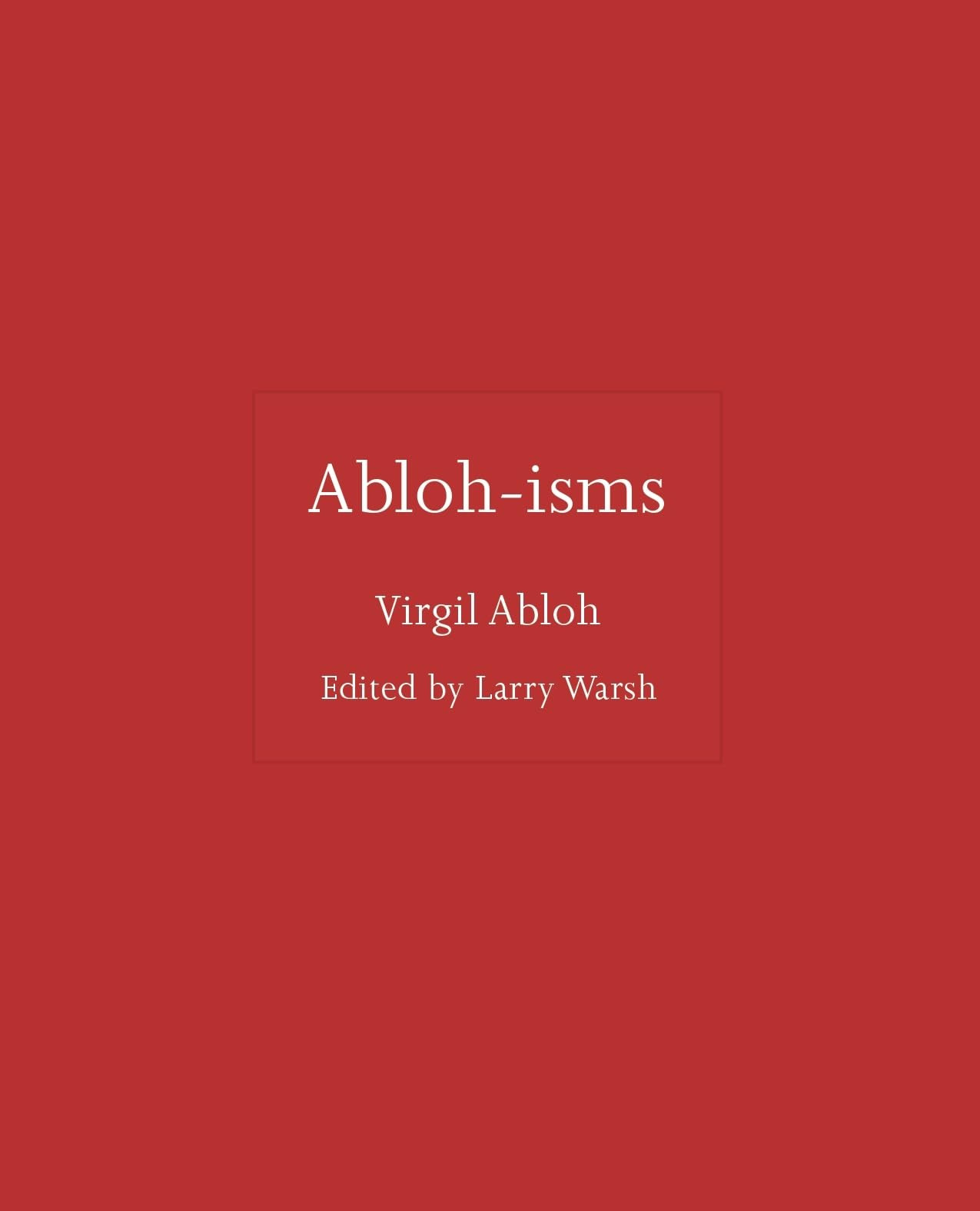 Libro: Abloh-isms