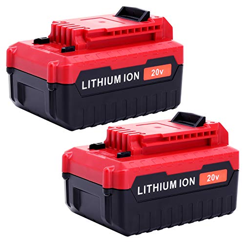 Batería-de-litio-Lasica-compatible-con-Porter-Cable-de-20-V-y-6-Ah,-repuesto-para-Porter-Cable-PCC685L,-PCC680L,-PCC681L,-PCC682L,-PCC685LP,-20-V-máx.,-para-taladro/atornillador-de-impacto-(paquete-de-2)