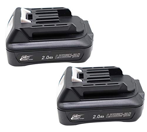QCZRED-Paquete-de-2-baterías-BL1021B-de-2,0-Ah-de-repuesto-para-batería-Makita-12-V/10,8-V-CXT-BL1020B-BL1040-BL1040B-BL1041B-BL1015-BL1016-para-Makita-DF031D-DF0331D-TD110D-JR103D-JR105D-HSS01D-HP332D-(12V-2000-mAh)