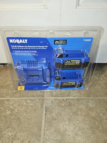 Batería-y-cargador-de-iones-de-litio-Kobalt-de-24-V-y-4-Ah-(paquete-de-2)