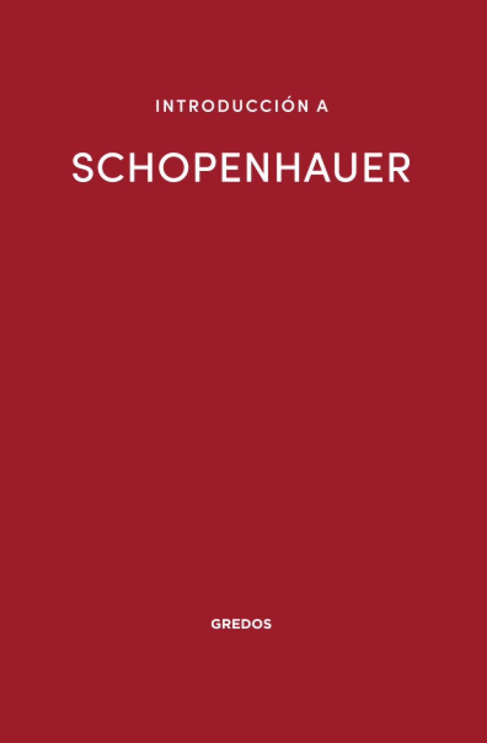Libro: Introducción a Schopenhauer (Spanish Edition)