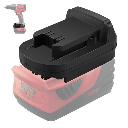 Adaptador-DEWDYS-para-batería-Hilti-a-M18,-para-Hilti-22V-B22-Li-ion-a-batería,-conversión-a-batería-Milwaukee-18V-M18,-alimentación-para-taladro/atornillador-inalámbrico-Milwaukee-18V-M18,-herramientas-eléctricas