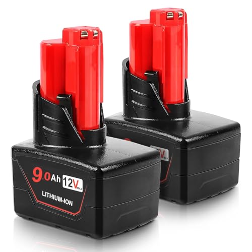 Reemplazo-TeenPower-para-batería-Milwaukee-M12-9.0-(paquete-de-2)-compatible-con-el-cargador-original-de-las-herramientas-eléctricas-Milwaukee-M12