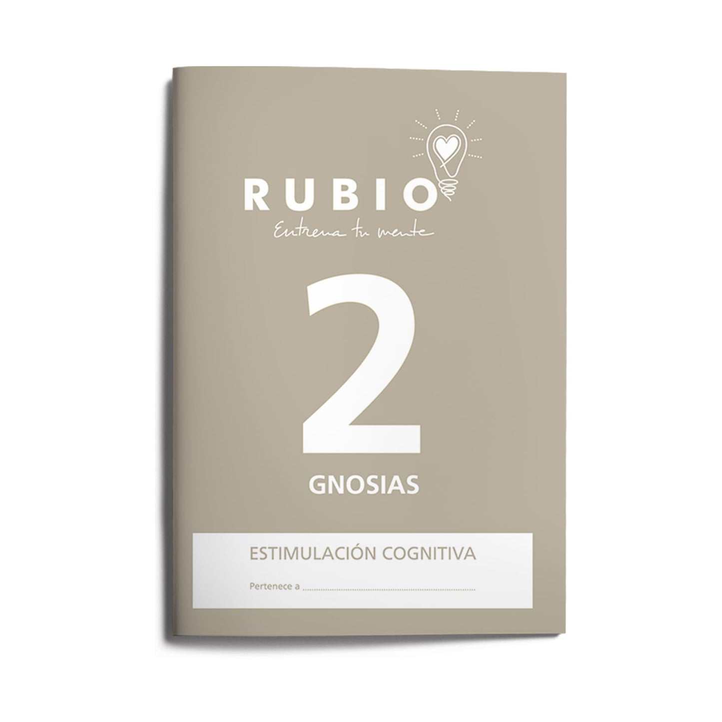 Libro: 2 Gnosias - Estimulación cognitiva RUBIO | Personas con deterioro cognitivo leve-moderado (Estimulación Cognitiva (gnosias))