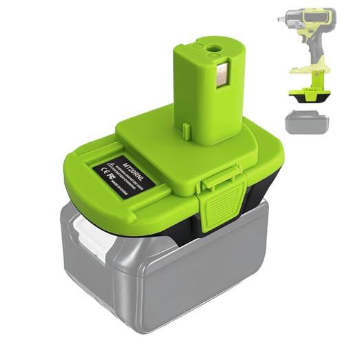 Adaptador-y-convertidor-de-batería-MT20RNL-para-herramientas-Ryobi-de-18-V.-Convierte-baterías-de-iones-de-litio-Makita-de-18-V-a-baterías-Ryobi-de-18-V.-Compatible-con-herramientas-eléctricas-Ryobi-One+-System-de-18-V-P102,-P104,-P105,-P107,-P108-y-P109.