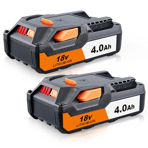 GROWFEAT---Paquete-de-2-baterías-de-repuesto-de-4,0-Ah-y-18-V-para-Ridgid-(18-V),-compatible-con-baterías-Ridgid-R840087,-R840086,-R840085,-R840083,-R840089,-AC840085,-AC840086,-AC840087P-y-AC840089-de-iones-de-litio.