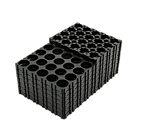 Kalifuer-Baimeixun---20-espaciadores-de-celdas-de-4-x-5-para-batería-18650-(soporte-de-plástico)