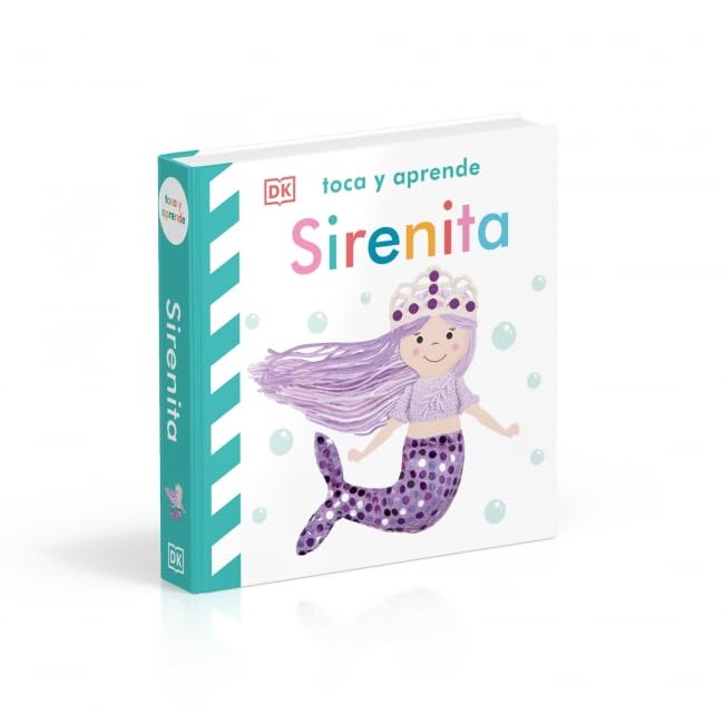 Libro: Toca y aprende - Sirenita: Libro con texturas