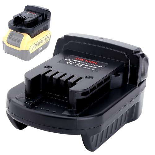 Adaptador-Biswaye-DW18ML-de-18-V-a-20-V-compatible-con-herramientas-Mil-Waukee-M-18-y-batería-DeWalt-20-V-Max-para-reemplazar-la-batería-de-litio-M-18-de-18-voltios.