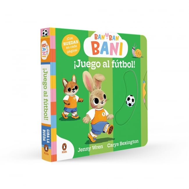 Libro: Ban Ban Bani - ¡Juego al fútbol! (Pequeñas manitas): ¡Con ruedas en cada página! (Libros de cartón con solapas)