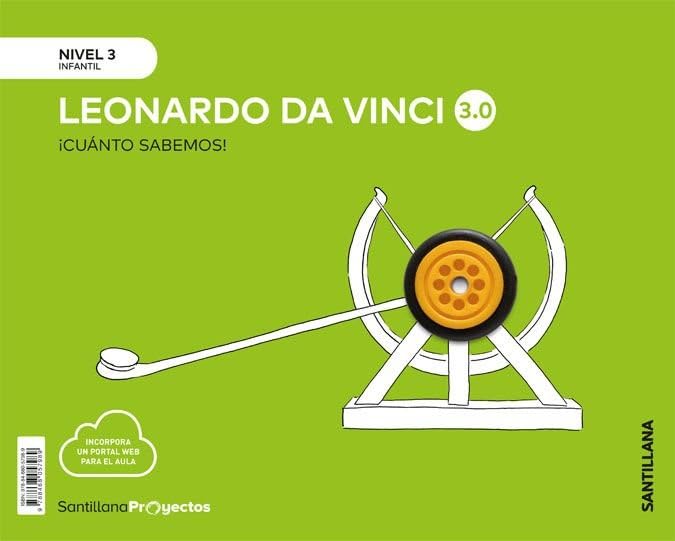 Libro: CUANTO SABEMOS NIVEL 3 LEONARDO DA VINCI 3.0