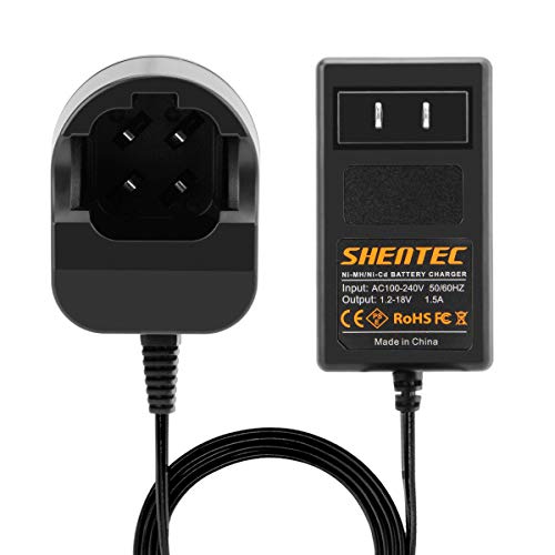 Cargador-Shentec-de-4,8-V-y-7,2-V-Ni-MH-y-Ni-Cd-compatible-con-baterías-tipo-cápsula-Dremel-755-01,-757-01,-5000755-01,-7700-01,-7700-02-y-7300-(no-compatible-con-la-batería-757)