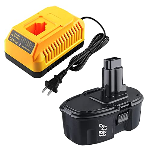 Batería-de-repuesto-ANTRobut-de-18-V-y-4500-mAh-para-Dewalt-XRP-DC9096-DC9098-DC9099-DW9095-DW9096-DW9098-DE9038-con-cargador-DC9310-de-18-V.