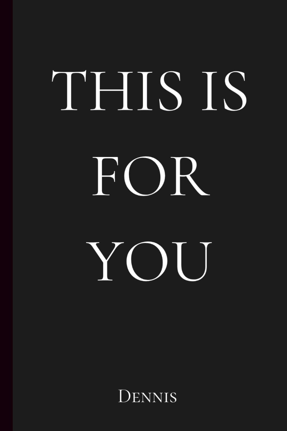 Libro: This Is For You
