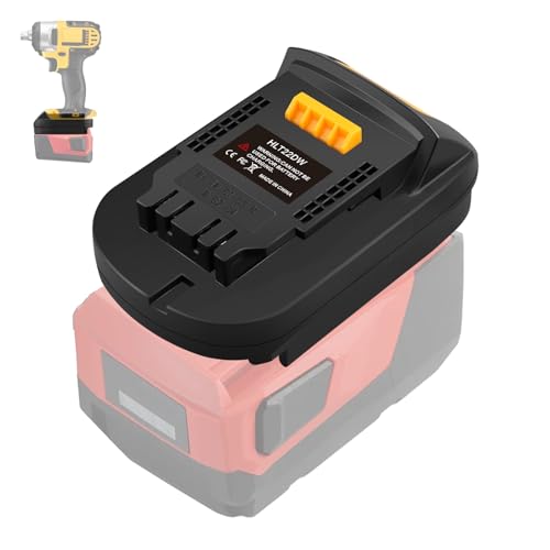 Adaptador-para-herramienta-Hilti-a-Dewalt-de-20-V,-para-batería-Hilti-de-22-V-B22,-conversión-a-batería-Dewalt-de-20-V-MAX-DCB204-DCB206,-compatible-con-taladro/atornillador-de-impacto-inalámbrico-DEWALT-de-20-V-MAX.