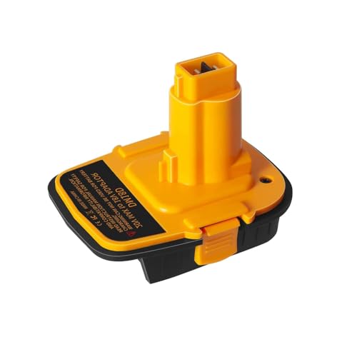 Adaptador-de-batería-DM18D-con-USB,-compatible-con-herramientas-Dewalt-de-18-V.-Convierte-baterías-de-litio-DeWalt-de-20-V-y-Milwaukee-M18-a-baterías-de-NiCad-y-NiMH-(1-unidad).