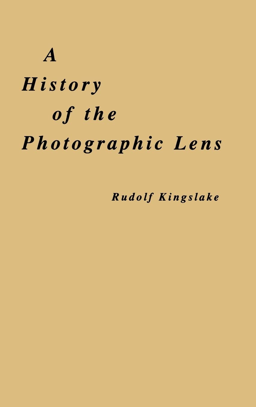 Libro: A History of the Photographic Lens