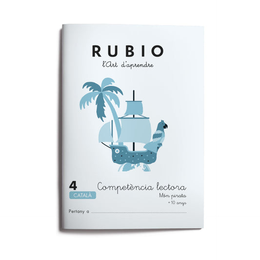 4 Competència lectora. Món pirata RUBIO | Català | +10 anys (Competència Lectora (Català))