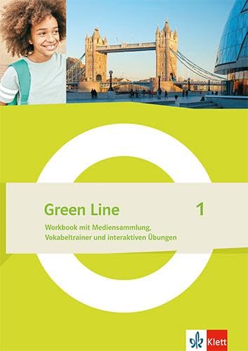 Libro: Green Line 1. Workbook mit Mediensammlung, Vokabeltrainer und interaktiven Übungen Klasse 5: Workbook mit Mediensammlung, Vokabeltrainer und interaktiven Übungen Klasse 5