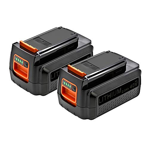 Batería-de-iones-de-litio-ExpertPower-(paquete-de-2)-de-40-V-y-2-Ah-para-Black&Decker-LBX2040,-LBXR36,-LBXR36-2,-LBX36,-LBXR2036,-LBX1540-y-LBX2540.-Compatible-con-herramientas-LST540,-LCS1240,-LBX1540-y-LST136W.