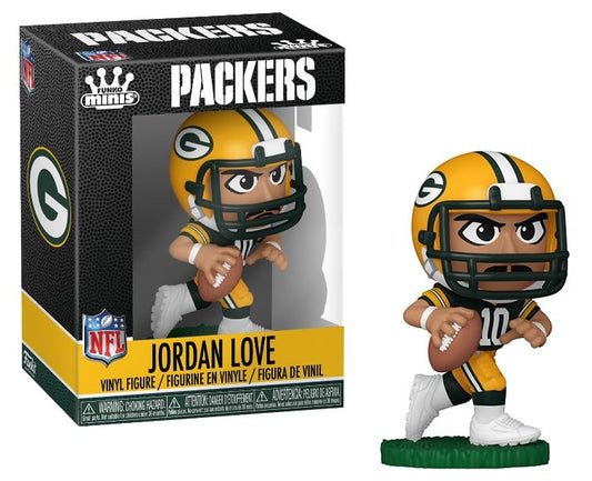 Funko Jordan Love (Green Bay Packers) NFL Minis