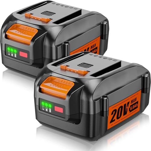 Paquete-de-2-baterías-Supowill-de-20-V-y-6-Ah-para-Worx.-Batería-PowerShare-de-20-V-para-WA3520,-WA3525,-WA3575,-WA3578,-WG151s,-WG155s,-WG251s,-WG255s,-WG540s,-WG545s,-WG890-y-WG891.