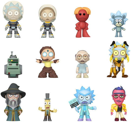 Funko Mystery Minis: Rick and Morty, Multicolor