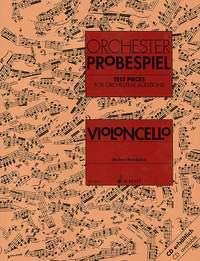 Libro: Repertorio Orquestal - Orchester Probenspiel (Test Pieces) para Violoncello (Libro) (Becker/Mandalka)