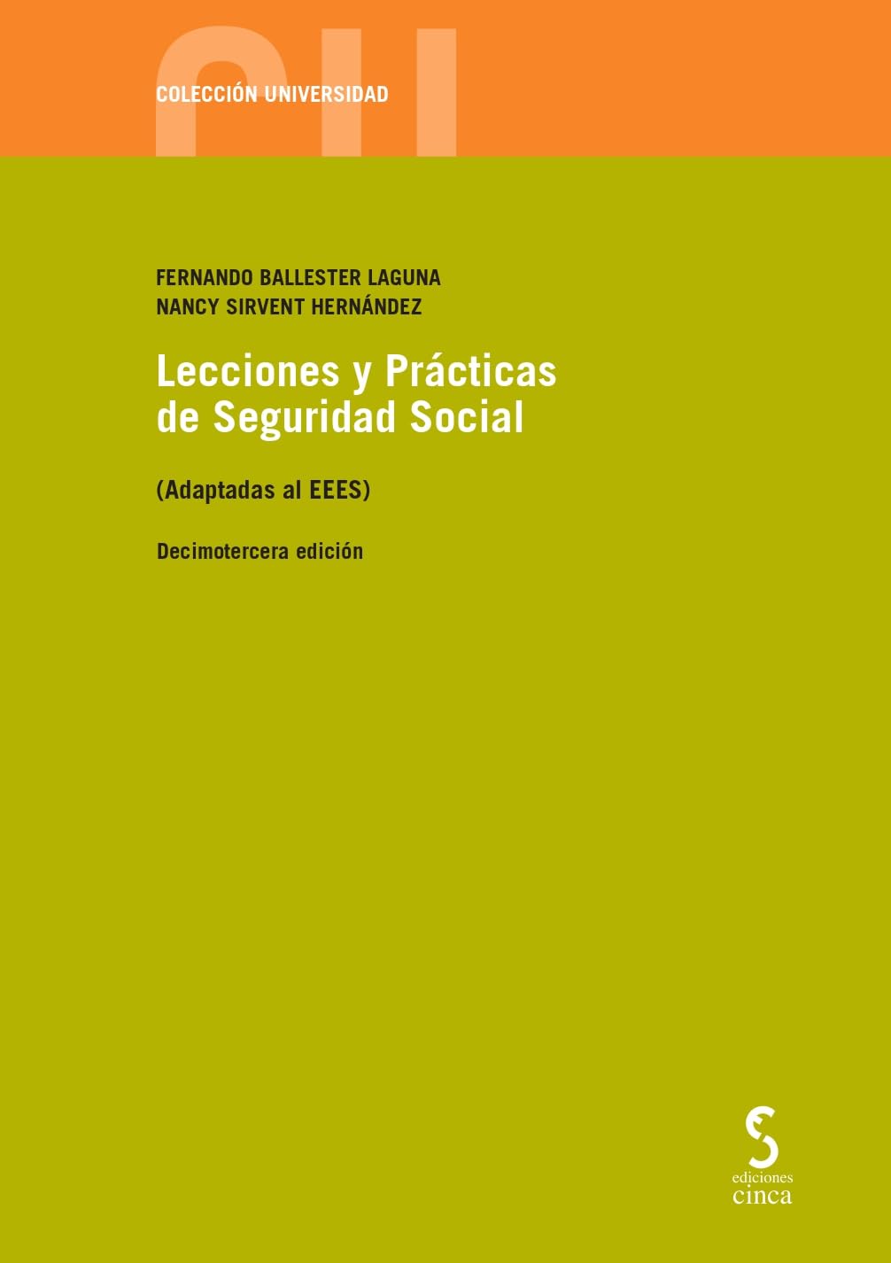 Libro: Lecciones y Prácticas de Seguridad Social (Adaptadas al EEES)