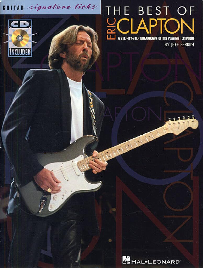 Libro: The best of eric clapton: signature licks guitare+cd